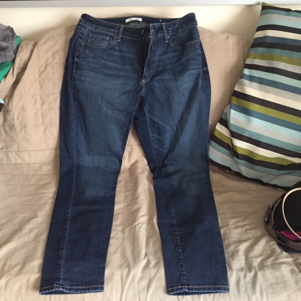 Loft Curvy Skinny Jeans